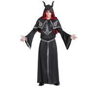 Boland - Costume Démon noir pour adultes, déguisement de diable, set de costume pour Halloween, carnaval et fête à thème
