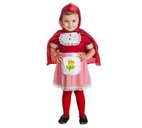 Boland - Costume d'enfant Le Petit Chaperon rouge, 3-4 ans | Cape à capuche, robe avec tablier, déguisement pour enfants, carnaval et soirée à thème, contes de fées