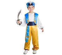 Boland - Costume d'enfant prince arabe, 5 pièces, costume de carnaval pour la fête à thème, Halloween ou le carnaval