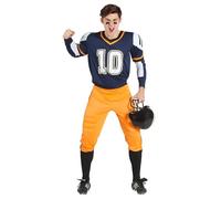 Boland - Costume Football américain, 6 pièces, costume de carnaval pour la fête à thème, Halloween ou le carnaval
