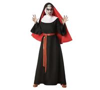 Boland - Costume Holy Fright, Ensemble Comprenant Une Coiffe de Nonne, Un col, Une Robe et Une Ceinture pour Halloween, Le Carnaval et Les soirées à thème, Nonne d'horreur