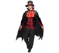 Boland - Costume Maître Vampire pour adultes, costume de carnaval, set de costume pour Halloween, carnaval et fête à thème
