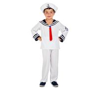 Boland - Costume marin pour enfants, 3 pièces, costume de carnaval pour une fête à thème, Halloween ou le carnaval, marin