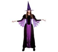 Boland - Costume Moonlight Witch pour Femmes, Ensemble de Costume de sorcière avec Chapeau et Robe pour Halloween, Carnaval et soirées à thème, Costume de Conte de fées