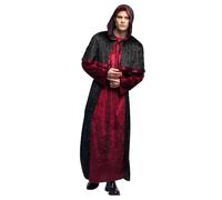 Boland - Nécromancien costume pour adultes, costume pour hommes, costume d'horreur pour Halloween ou carnaval