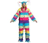 Boland - Costume de pinata coloré pour adultes, déguisement pour carnaval, fêtes à thème et JGA, déguisement pour hommes