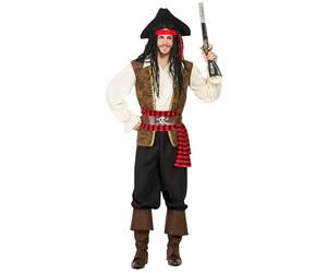 Boland - Costume Pirat Jones, 9 pièces, costume de carnaval pour une fête à thème, Halloween ou le carnaval, marin
