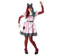 Boland - Costume poupée d'horreur pour adultes, costume de carnaval, set de costume pour Halloween, carnaval et fête à thème