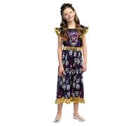 Boland - Costume pour enfants La Famosa, ensemble 3 pièces, costume pour enfants, costumes de carnaval, Halloween, Dia de los Muertos