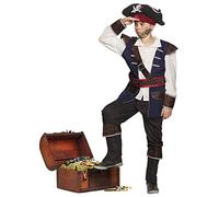 Boland - Costume pour Enfants Pirate Vince, crâne, boucanier, boucanier, médiéval, Carnaval, thème, théâtre