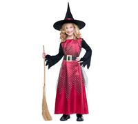 Boland - Costume pour enfants Sorcière rouge, Costumes pour enfants, Costumes de carnaval Halloween, Costume de conte de fées