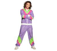 Boland - Costume survêtement années 80, violet
