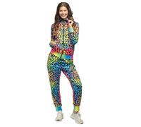 Boland - Costume survêtement Leopard Lady des années 80