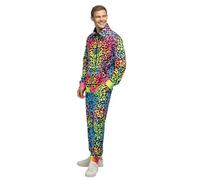 Boland - Costume survêtement léopard, tenue des années 80, jogging pour carnaval et fête à thème, Bad Taste, déguisements