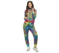 Boland - Costume survêtement léopard, tenue des années 80, jogging pour carnaval et fête à thème, Bad Taste, déguisements