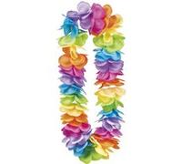 Boland Couronne hawaïenne Rainbow deluxe XL 50 cm Multicolor G