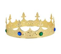 Boland - Couronne pour déguisements de carnaval, serre-tête, tiare, accessoires pour mariage, JGA et carnaval, Gold