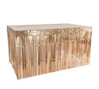 Boland - Décoration de table brillante 300 x 74 cm, rideau de table, décoration de fête, Nouvel An, Noël, fête à thème