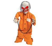 Boland - Décoration Prisonnier Mort, 100 cm | Figurine debout avec lumière, son et mouvement pour soirée horreur