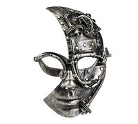 Boland Demi masque robot Steampunk femme - Noir - Taille Unique