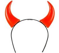 Boland diadème diable cônes filles polyester rouge/noir taille unique Rood G