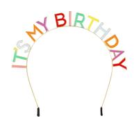 Boland - Diadème Happy Birthday, serre-tête pour anniversaire, cadeau d'anniversaire, accessoires de fête