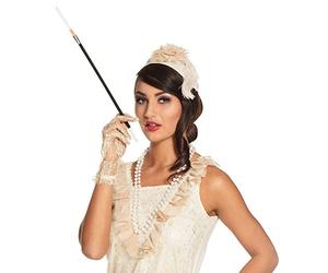 Boland - Embout porte-cigarette Charleston blanc, Normal, 00490