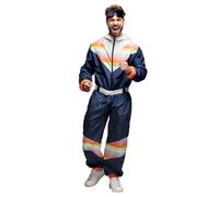 Boland - Combinaison de ski pour hommes, déguisement pour une fête à thème, Halloween ou le carnaval, déguisement des années 80