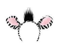 Boland Ensemble de costume, serre-tête avec oreilles et queue animal, diadème, zoo, jungle, costume, carnaval, fête à thème, accessoire