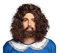 Boland – Perruque PE174 Mousquetaire avec barbe Taille unique