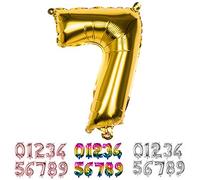 Boland Gold, Ballon, Ballon, Air, Anniversaire, Anniversaire, Fête de Vie Année Surprise Anniversaire Enfant Décoration