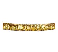 Boland - Guirlande à franges métalliques, 6 m | Décorations suspendues pour soirées à thème, anniversaires, mariages, carnaval et fêtes
