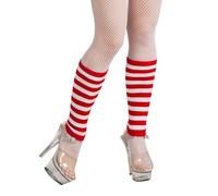 Boland - Jambières pour Adultes,Rouge/Blanc,Taille unique