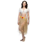 Boland - Jupe Hawaii, env. 80 cm, Jupe en Raphia, fête de Plage, été, Costume, Carnaval, fête déguisée
