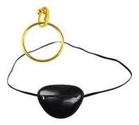 Boland kit de vêtements Pirate noir/or 2 pièces Goud