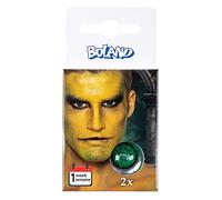 Boland - Lentilles de Contact colorées hebdomadaires, Lot de 2 | Lentilles de contact sans correction pour le carnaval, les soirées à thème et Halloween