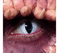 Boland - Lentilles de contact colorées sans correction, 2 pièces Lentilles hebdomadaires, Carnaval, Fête à thème, Halloween