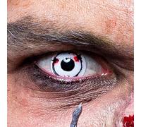 Boland - Lentilles de contact colorées sans correction, 2 pièces Lentilles hebdomadaires, Carnaval, Fête à thème, Halloween