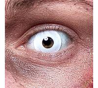 Boland - Lentilles de contact colorées sans correction, 2 pièces Lentilles hebdomadaires, Carnaval, Fête à thème, Halloween
