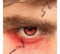 Boland - Lentilles de Contact Motif coloré, 2 pièces, lentilles Semaine sans Ordonnance, Port journalier, Carnaval, soirée déguisée