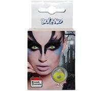 Boland Lentilles de fête Corneille silicone jaune 2 pièces