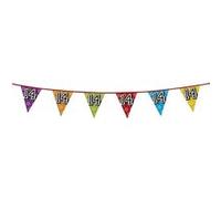 Boland Ligne du drapeau holographique 14 ans 8 mètres Multicolor G