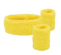 Boland Lot de Bandeaux unicolores Sweat 3 pcs.