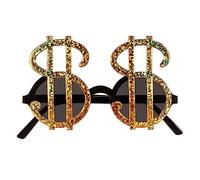 Boland - Lunettes de fête pour adultes, plastique, lunettes de plaisir, sans correction, lunettes de soleil, Bad Taste Party, fête à thème, carnaval