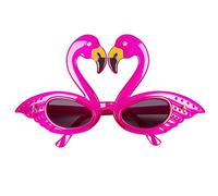 Boland - Lunettes de fête pour adultes, plastique, lunettes de plaisir, sans verres correcteurs, lunettes de soleil, Bad Taste Party, fête à thème, carnaval, Rose