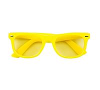Boland Lunettes Party Dance Jaune fluo Adulte Taille unique Mixte Intérieur