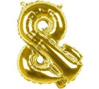 Boland marque de ponctuation du ballon en papier d'aluminium & or 36 cm Goud