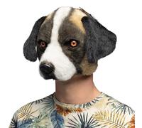 Boland - Masque animalier en peluche pour adultes, demi-masque réaliste pour le carnaval, une fête à thème ou un événement cosplay animalier