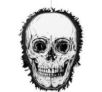 Boland Masque de costume Piñata Skull 35 x 25 cm noir/blanc Wit G