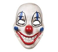 MASQUE CLOWN SOURIRE SADIQUE PVC BLANC
